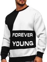 Bluză negru-alb Forever Young Bolf  0003