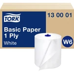 TORK 130001  papierové utierky v roli (d x š) 250 m x 19.5 cm biela  6 Role / balenie 1 sada