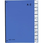 PAGNA pultový zakladač 24249-02  tvrdá lepenka modrá DIN A4 Počet priehradiek: 24 AZ