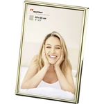 walther+ design WD015G vymeniteľný fotorámček Formát papiera: 10 x 15 cm  zlatá