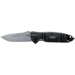 Walther Silver TacKnife STK 5.0717 outdoorový nôž s púzdrom, so šnúrkou, s klipom  čierna