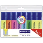 Staedtler zvýrazňovač textu Textsurfer® classic 364 A WP8 8 ks žltá, červená, ružová, modrá, tyrkysová, oranžová, zelená