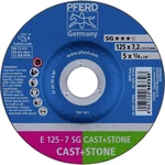PFERD 62912725 E 125-7 SG CAST+STONE brúsny kotúč lomený  125 mm 22.23 mm 10 ks