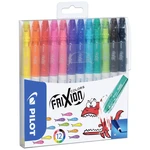 Pilot fix FriXion Colors Set 4144S12 rôzne farby triedené 0.4 mm 12 ks 12 ks