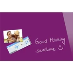 BE! Board magnetická sklenená tabuľa  jahodová (š x v) 60 cm x 40 cm B1204