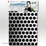 Oracover 90-091-071-B dizajnová fólie Easyplot Fun 1 (d x š) 300 mm x 208 mm striebornočierná