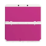 New Nintendo 3DS Cover Plates, plain pink