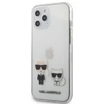 Tok Karl Lagerfeld PC/TPU Karl & Choupette  iPhone 12 Pro Max, transparent
