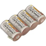 Akupack přijímače Conrad Energy Sub-C, 4,8 V, 3700 mAh, Side, s páj. hroty