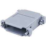 D-SUB pouzdro adaptéru econ connect AG25/25, pólů 25, ABS, 180 °, šedá, 1 ks