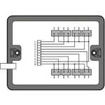 Rozvodný box WAGO 6 A, 250 V, černá, 1 ks