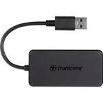 USB 3.0 hub Transcend TS-HUB2K, 37.2 mm, černá
