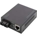 LAN 10/100/1000 MBit/s, SC Duplex konvertor médií 10 / 100 / 1000 MBit/s Digitus DN-82150