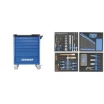 Kufr na nářadí workster smartline s nářadím v modulech CT - 147 ks Gedore 2980312, rozměry:(d x š x v) 510 x 785 x 1045 mm, 97 kg