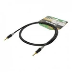 Jack audio kabel Hicon HBA-3S-0090, 0.90 m, černá