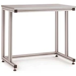 Manuflex AA7112 Stojan na noty stolní hliník s linoleum deska pro vertikální činnosti, Šxhxv = 2000 x 800 x 900-917 mm