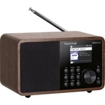 Internetové stolní rádio Telestar DIRA M 14i, AUX, Bluetooth, DAB+, DLNA, internetové rádio, FM, USB, Wi-Fi, dřevo (tmavé)