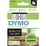 Páska do štítkovače DYMO 53713 (S0720930), 24 mm, D1, 7 m, černá/bílá