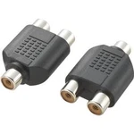 Cinch audio Y adaptér SpeaKa Professional KR1248 SP-2873360, černá