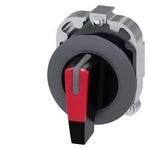 Kloubový spínač Siemens 3SU1062-2EM20-0AA0, otočný přepínač, 2 x 45 °, červená, 1 ks