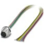 Vestavný zástrčkový konektor pro senzory - aktory Phoenix Contact SACC-E-M12MS-8CON-PG 9/0,5 VA 1554571 0.50 m, 1 ks
