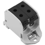 Průchodková svorka Weidmüller WPD 230 2X50/2X50 BK, 2502950000, šedá, černá, 1 ks