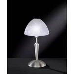 LED stolní lampa LED E14 46 W ACTION Morley 847401640000 niklová (matná)