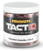 Mikbaits rozpustné boilies tactiq pikantní švestka 250 ml - 16 mm