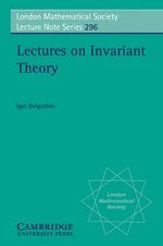Lectures on Invariant Theory