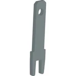 Faston zástrčka Vogt Verbindungstechnik 3785w08.68 2.8 mm x 0.8 mm, 180 °, bez izolace, kov, 100 ks