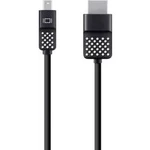 DisplayPort / HDMI kabel Belkin [1x mini DisplayPort zástrčka - 1x HDMI zástrčka] černá 1.80 m