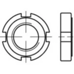 Hřídelové matice TOOLCRAFT 137228, M32, N/A, ocel, 1 ks