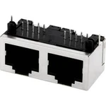 RJ45 konektor econ connect MPU288A - zásuvka, vestavná horizontální RJ45 kov, 1 ks