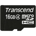 Pamětová karta microSDHC Transcend 16GB, Class 4