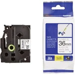 Páska do štítkovače Brother TZe-FX261, 5834166, 36 mm, TZe-FX, TZ-FX, 8 m, černá/bílá