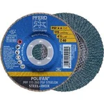 Vějířovitý brusný kotouč PFERD PFF 115 Z 60 PSF STEELOX 67666115, Ø 115 mm/
