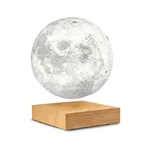 Stolová levitujúca lampa v tvare mesiaca Gingko Moon White Ash