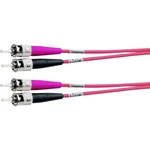 Telegärtner L00811A0007 optické vlákno LWL prepojovací kábel [1x ST zástrčka - 1x ST zástrčka] 50/125 µ Multimode OM2 2.