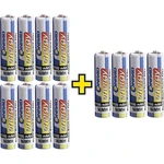 mikrotužkový akumulátor typu AAA  Ni-MH Conrad energy  2860911, 1100 mAh, 1.2 V, 12 ks