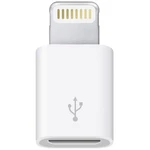 Apple Apple iPad / iPhone / iPod adaptér [1x dokovacia zástrčka Apple Lightning - 1x micro USB 2.0 zásuvka B]  biela