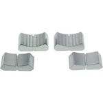 ALPS 76655 posuvný gombík  velúr chróm (hladký) (d x š) 12 mm x 26 mm 1 ks