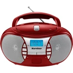 Karcher RR 5025 CD-rádio FM AUX, CD   červená
