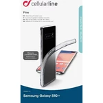 Cellularline Fine TPU zadný kryt na mobil Samsung Galaxy S10+ priehľadná