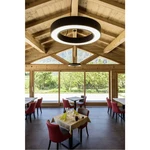 SLV  133840 LED závesné osvetlenie 35 W   čierna