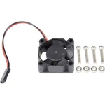 SBC-FAN-303010 aktívny ventilátor Vhodné pre: Raspberry Pi, Rock Pi, Banana Pi čierna