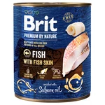 Konzerva Brit Premium by Nature Fish with Fish Skin 800g