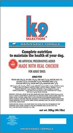 K-9  Maintenance Formula - 12kg