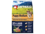 ONTARIO dog PUPPY MEDIUM lamb - 6,5kg