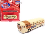GMC PD-4103 Transit Bus 948 Beige "MTA Miami" 1/87 (HO) Scale Model by Classic Metal Works