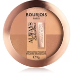 Bourjois Always Fabulous bronzujúci púder pre zdravý vzhľad odtieň 001 Light Medium 9 g